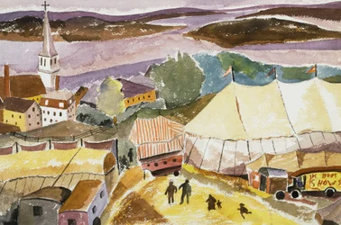 Le cirque arrive à Tréport